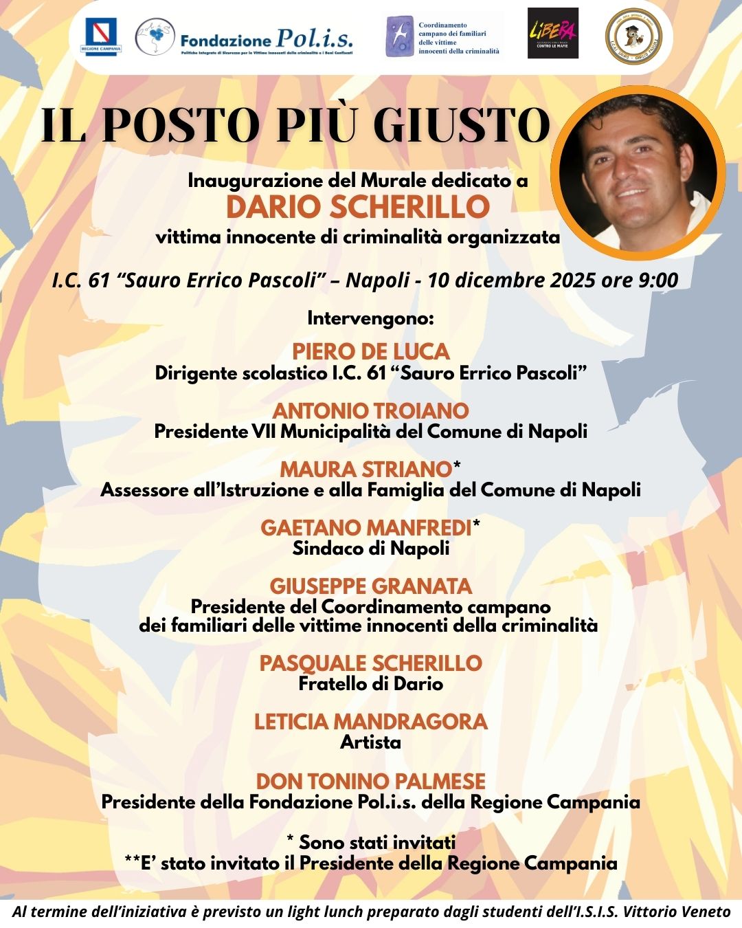 Inaugurazione Murale Scherillo