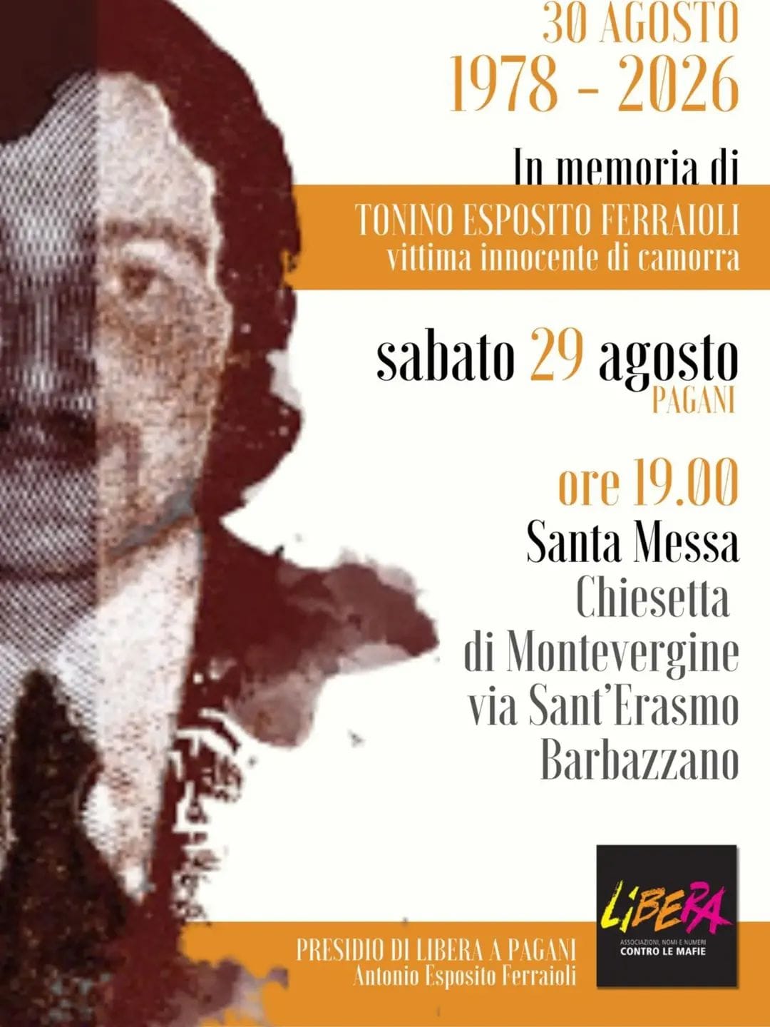 In memoria di Tonino Esposito Ferraioli