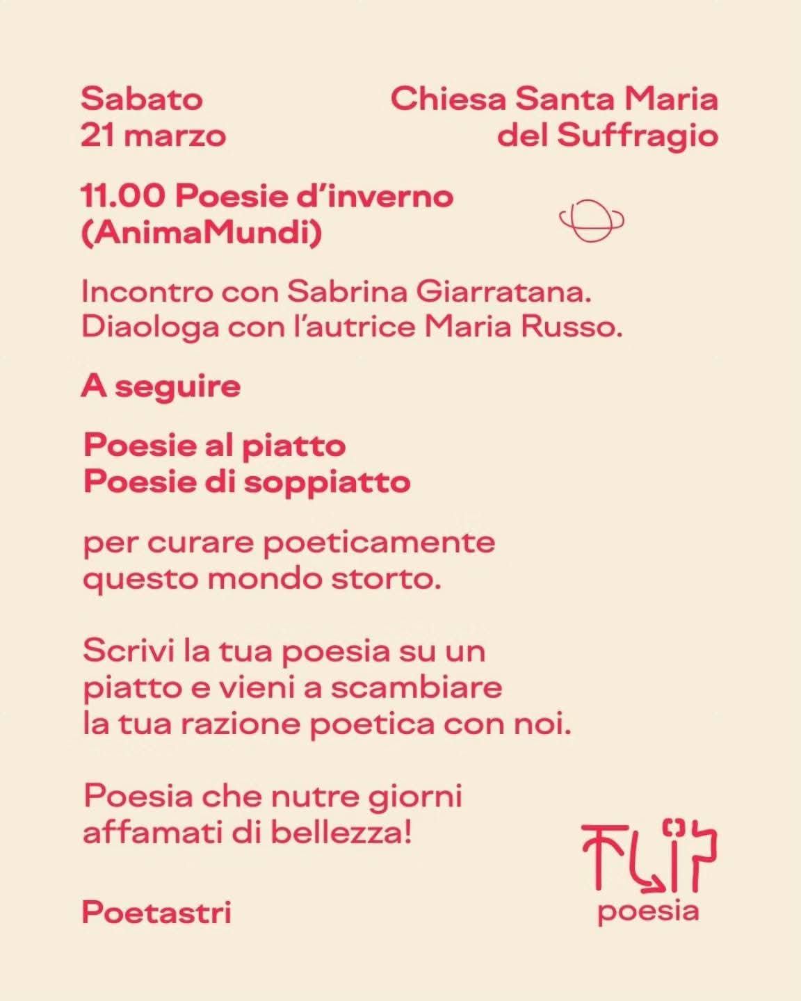 Programma 21 marzo
