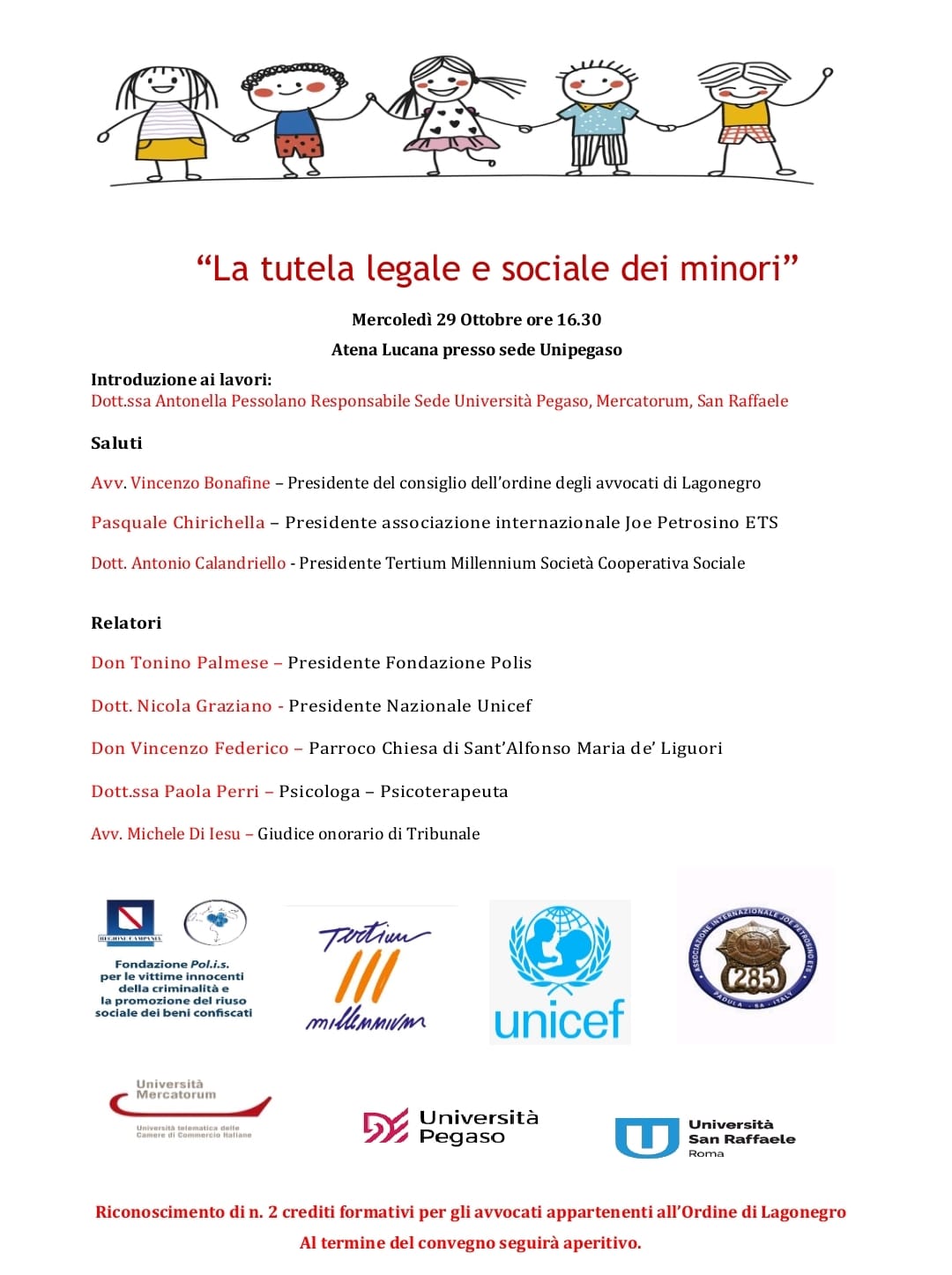 La tutela legale e sociale dei minori