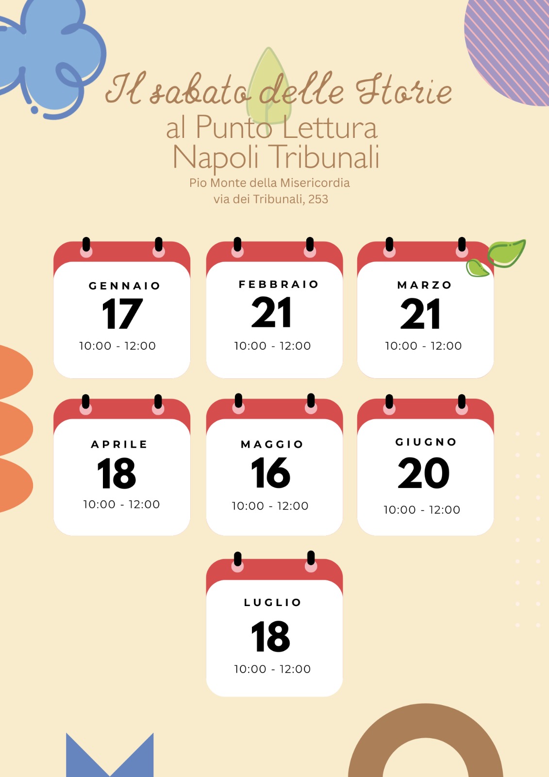 Sabato delle Storie
