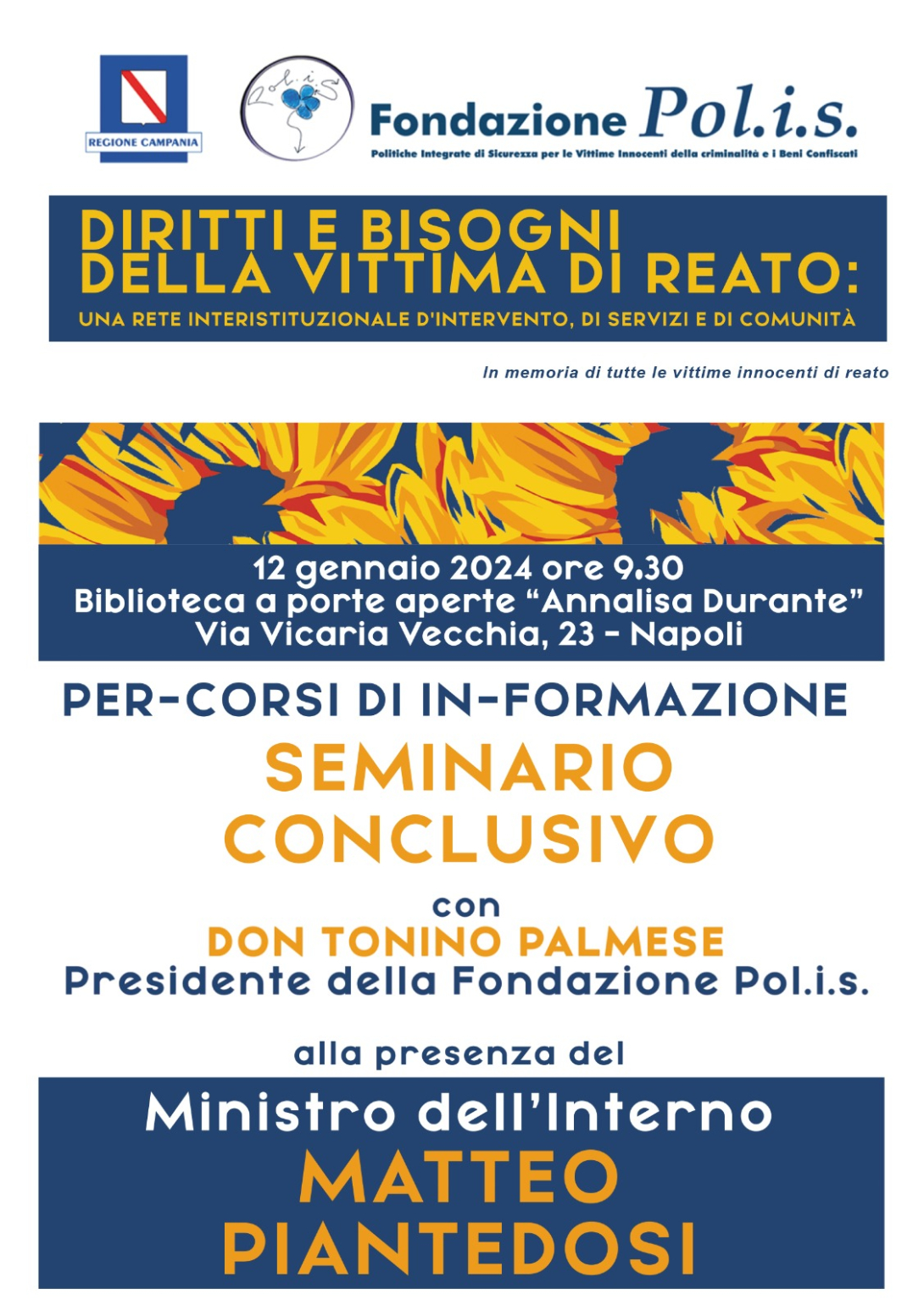 Seminario Conclusivo Diritti e Bisogni