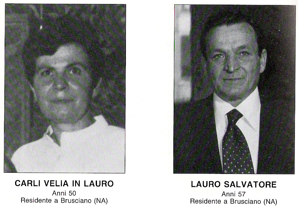 Velia Carli e Salvatore Lauro