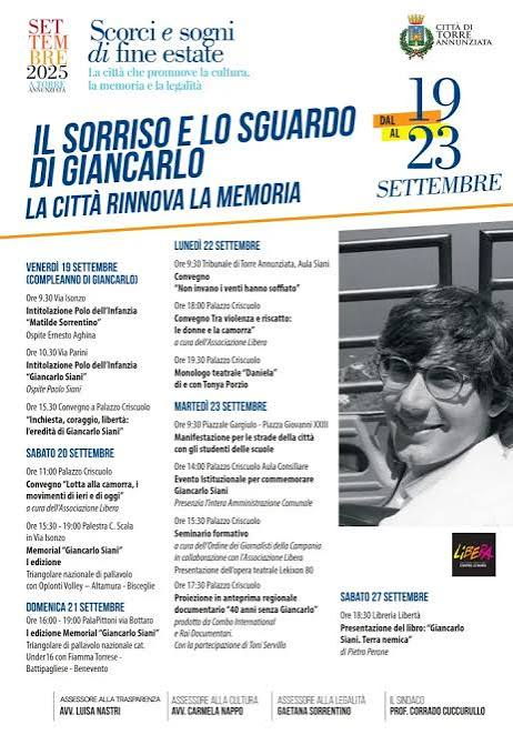 Celebrazioni Siani Torre Annunziata