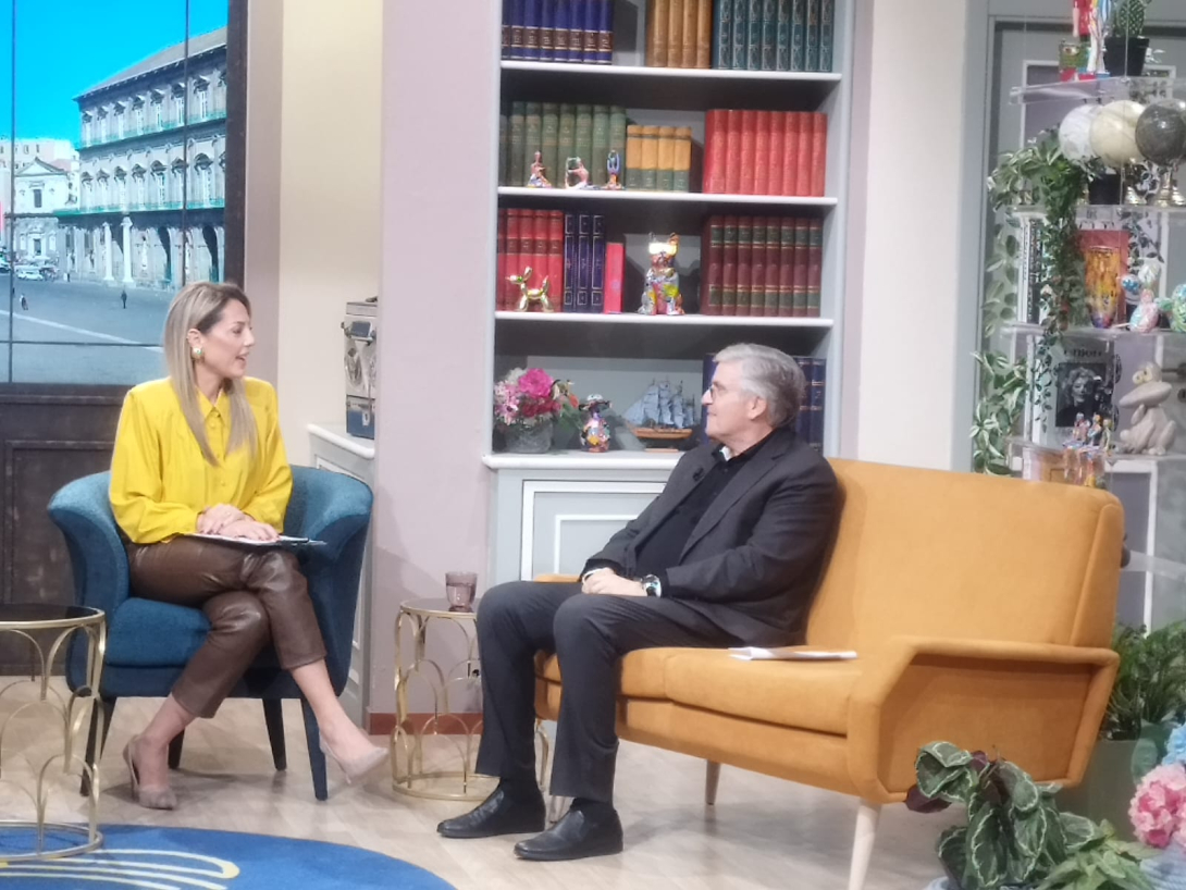 Don Tonino Palmese ospite di Studio Mattina