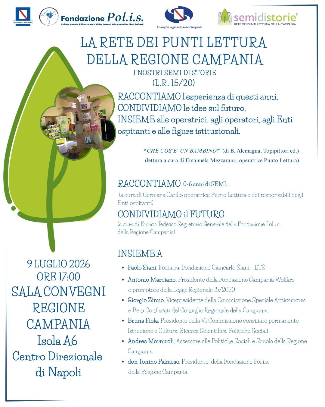 Programma 9 Luglio