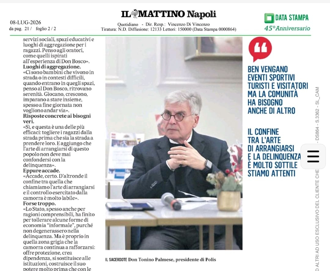 Articolo don Palmese